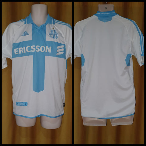 2000-01 Olympique de Marseille Home Shirt Size Small
