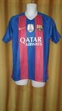 2016-17 Barcelona Home Shirt Size Large