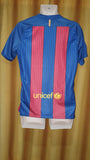 2016-17 Barcelona Home Shirt Size Large