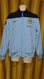 2013-14 Manchester City Windbreaker Jacket Size Medium