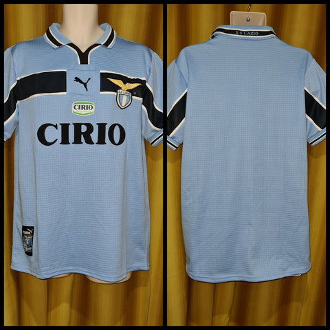 1998-00 SS Lazio Home Shirt Size Large