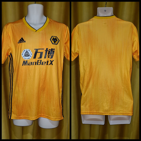 2019-20 Wolverhampton Wanderers Home Shirt Size Medium