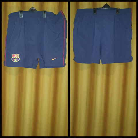 2000-01 Barcelona Home Shorts Size Extra Large