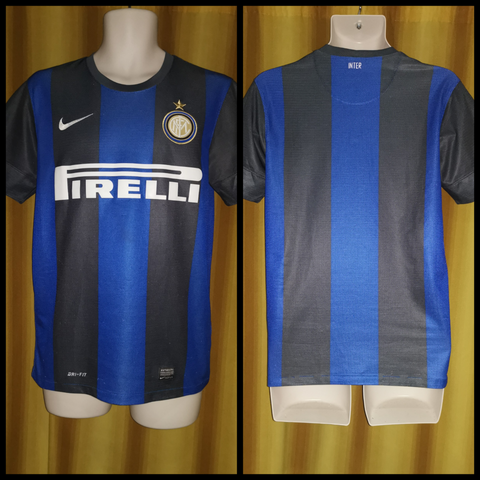 2012-13 Internazionale Home Shirt Size Small