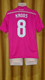 2014-15 Real Madrid Away Shirt Size Small - Kroos #8