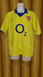 2003-04 Arsenal Away Shirt Size Large