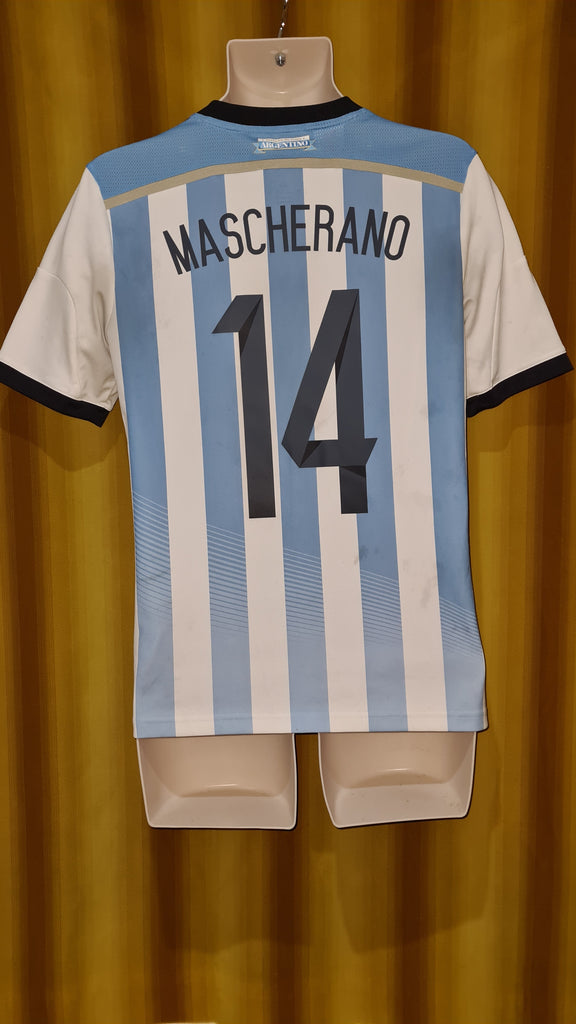 Messi Argentina 2014 WORLD CUP SEMIFINAL Long Sleeve Soccer Jersey Shi –  foreversoccerjerseys