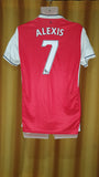 2016-17 Arsenal Home Shirt Size Medium – Alexis #7