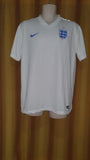 2014-15 England Home Shirt Size Large
