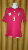 2013-15 Spain Home Shirt Size Large - Torres #9