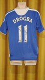 2011-12 Chelsea Home Shirt Size Large - Drogba #11