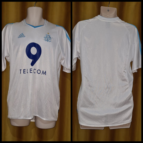2003-04 Olympique de Marseille Home Shirt Size Small
