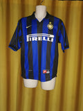 1998-99 Internazionale Home Shirt Size Small - Ronaldo #9