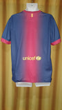 2012-13 Barcelona Home Shirt Size Large