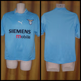 2002-03 SS Lazio Home Shirt Size Small