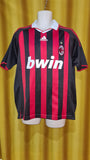 2009-10 AC Milan Home Shirt Size Extra Large - Beckham #32