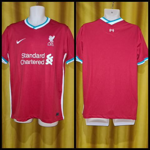 2020-21 Liverpool Home Shirt Size Large