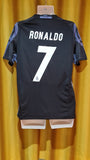 2016-17 Real Madrid 3rd Shirt Size Medium - Ronaldo #7