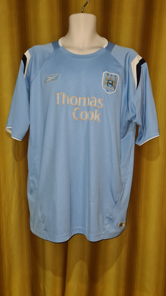 2004-06 Manchester City Home Shirt Size XXL – Forever Football Shirts