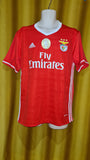 2016-17 Benfica Home Shirt Size Extra Large