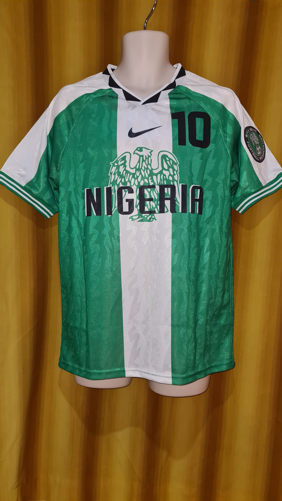 Nike Nigeria Rare Olympics Gold Medal Jersey 1996