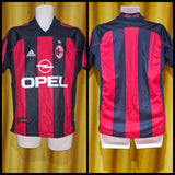 2000-02 AC Milan Home Shirt Size Small