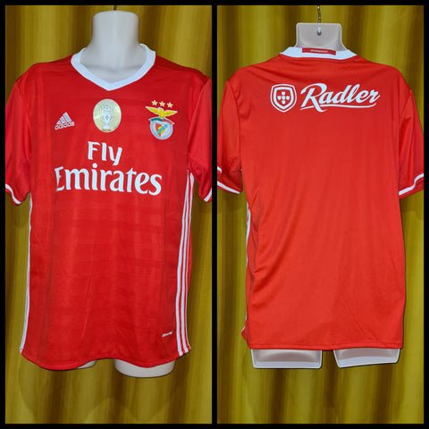 2016-17 Benfica Home Shirt Size Extra Large