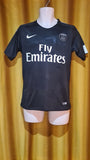 2017-18 Paris Saint Germain 3rd Shirt Size Small - Neymar Jr #10