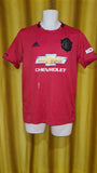 2019-20 Manchester United Home Shirt Size Medium
