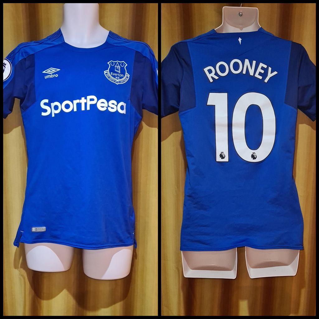 Wayne Rooney Everton Shirt Wayne Rooney Signed Everton Away Match