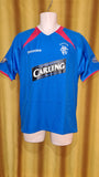 2003-05 Rangers Home Shirt Size Small - Ball #18