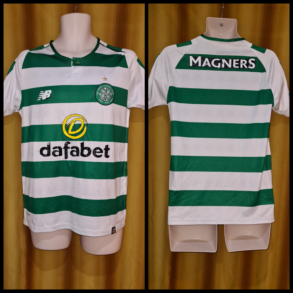 NB Celtic Home Jersey 2016/17 - White/Green