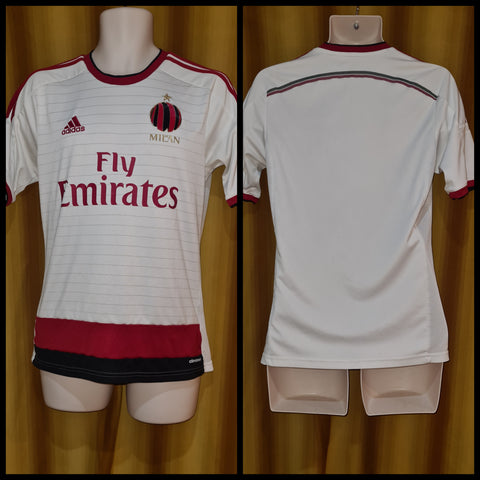 2014-15 AC Milan Away Shirt Size Small