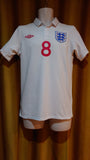 2009-10 England Home Shirt Size 36 - Lampard #8