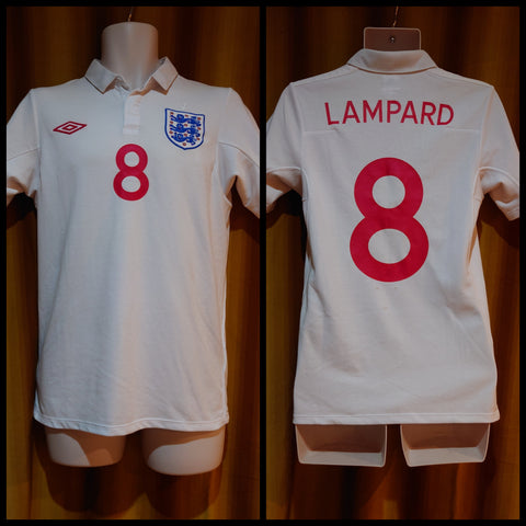 2009-10 England Home Shirt Size 36 - Lampard #8