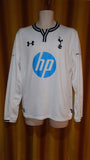 2013-14 Tottenham Hotspur Home Shirt Size Medium (Long Sleeve) - Soldado #9