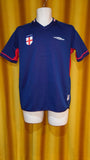 2001-03 England Home Shirt Size Small - Owen #10