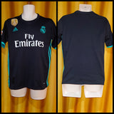 2017-18 Real Madrid Away Shirt Size Small