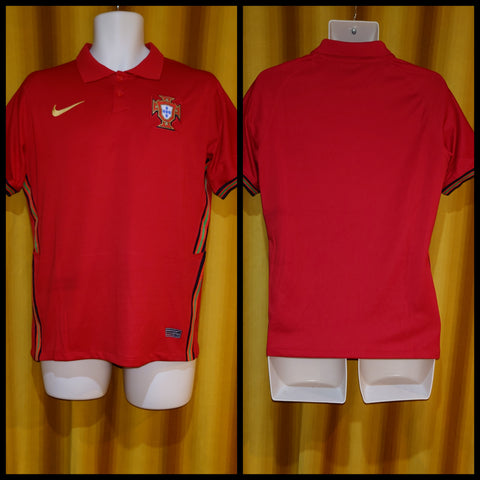 2020-22 Portugal Home Shirt Size Small