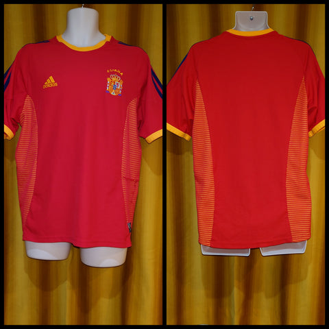 2001-03 Spain Home Shirt Size Medium