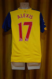 2014-15 Arsenal Away Shirt Size Small – Alexis #17