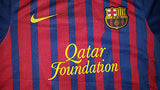 2011-12 Barcelona Home Shirt Size Small - Fabregas #4 - Forever Football Shirts