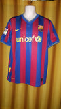 2009-10 Barcelona Home Shirt Size Large - Forever Football Shirts