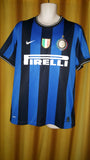 2009-10 Internazionale Home Shirt Size Large - Sneijder #10