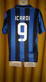 2015-16 Internazionale Home Shirt Size Medium - Icardi #9