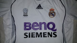 2006-07 Real Madrid Home Shirt Size Medium - Cannavaro #5 - Forever Football Shirts