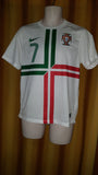 2012 Portugal Away Shirt Size Small - Ronaldo #7 - Forever Football Shirts