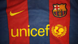 2010-11 Barcelona Home Shirt Size Medium - David Villa #7 - Forever Football Shirts