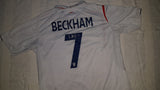 2005-06 England Home Shirt Size Large - Beckham #7 - Forever Football Shirts