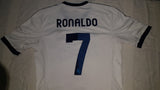 2012-13 Real Madrid Home Shirt Size Medium - Ronaldo #7 - Forever Football Shirts